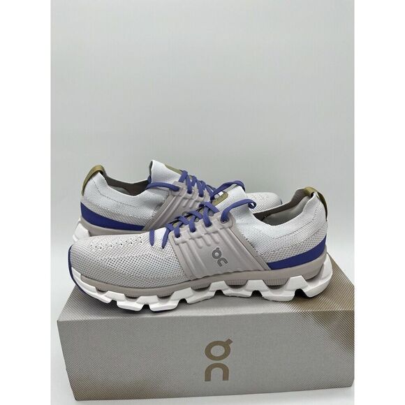 On Cloudswift 3 Size 6 Womens White Blueberry Purple Casual Running Shoes $160 - Picture 5 of 7